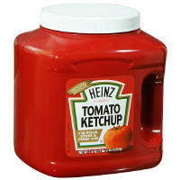 Plastic Container Ketchup 104oz